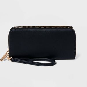 Women's Double Zip Wallet